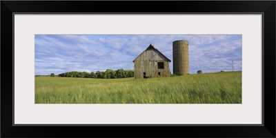 Barn in a field, Otter Tail County, Minnesota