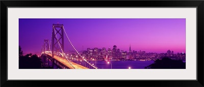 Bay Bridge And San Francisco Bay San Francisco CA