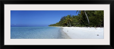 Beach Tetiaroa Atoll Tahiti