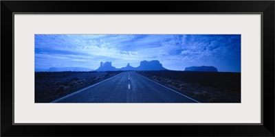 Blue Road Monument Valley National Park AZ