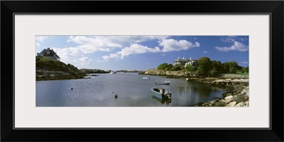 Boats in the ocean, Ocean Drive, Newport, Rhode Island