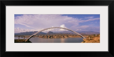 Bridge across a lake, Theodore Roosevelt Lake, Arizona