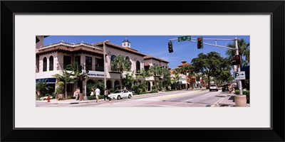 Buildings at the roadside Fort Lauderdale Broward County Florida