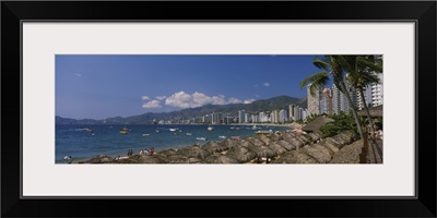 Buildings at the waterfront, Acapulco, Mexico