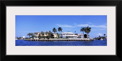 Buildings at the waterfront, Atlantic Intracoastal Waterway, Fort Lauderdale, Broward County, Florida
