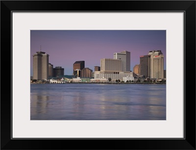 Buildings at the waterfront, Mississippi River, New Orleans, Louisiana