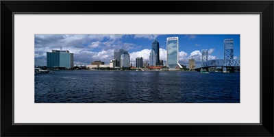 Buildings at the waterfront, St. John's River, Jacksonville, Duval County, Florida