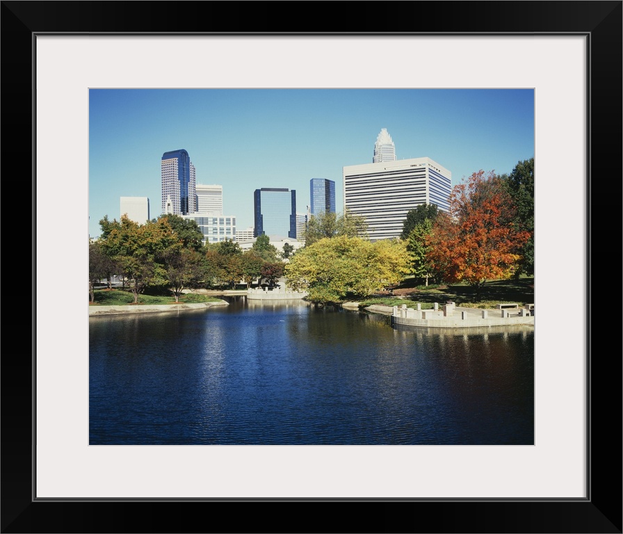 Buildings in a city, Charlotte, North Carolina