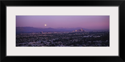 Buildings in a city, Hollywood, San Gabriel Mountains, City Of Los Angeles, Los Angeles County, California