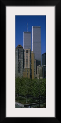 Buildings in a city, World Trade Center, New York City, New York State