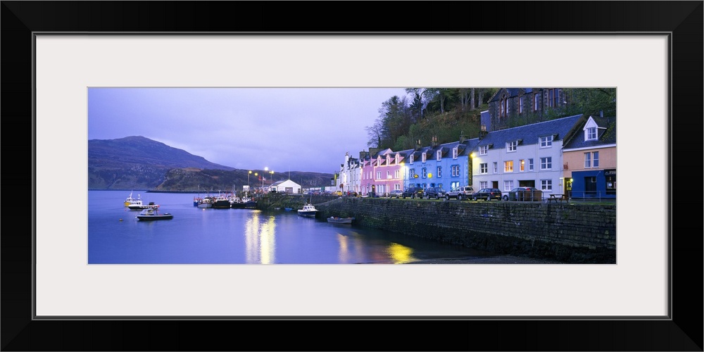 Buildings on the waterfront, Portree, Isle of Skye, Scotland