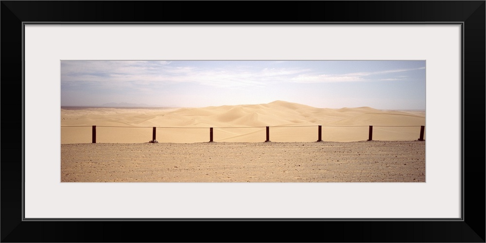 California, Sand dunes in the desert