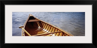 Canoe on Walden Pond MA