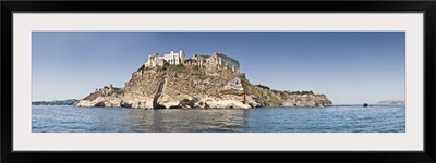 Castle on an island Castello Aragonese Ischia Island Procida Campania Italy
