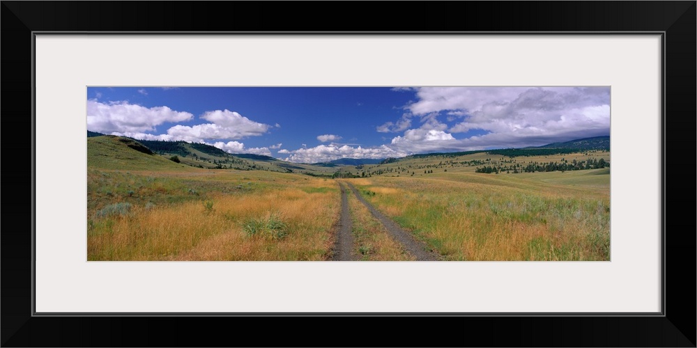 Cattle Ranch Road near Merritt British Columbia Canada