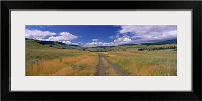 Cattle Ranch Road near Merritt British Columbia Canada