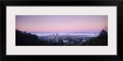 City at morning, Asheville, Buncombe County, North Carolina