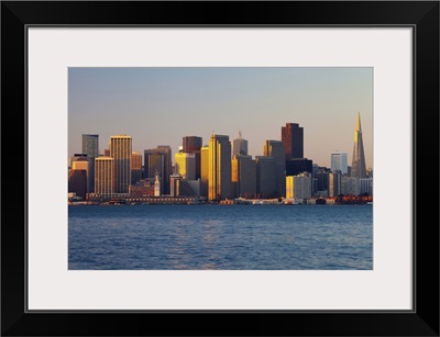 City at the waterfront, San Francisco, California