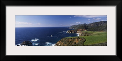 Cliffs on the coast, Big Sur, California