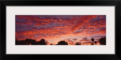 Clouds at Sunset Phoenix AZ