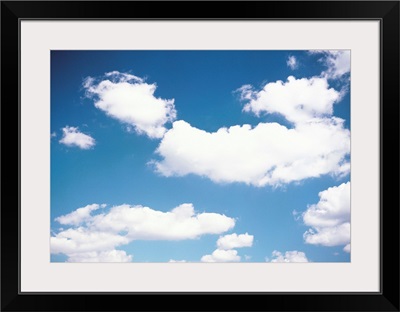 Clouds in blue sky