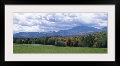 Clouds over a grassland, Mt Mansfield, Vermont