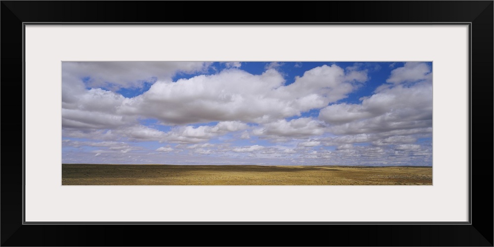 Clouds over a landscape, North Dakota