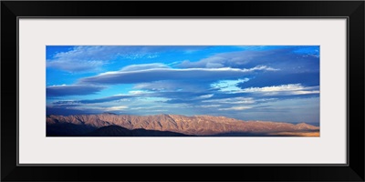 Clouds over Anza Borrego Desert State Park, Borrego Springs, California