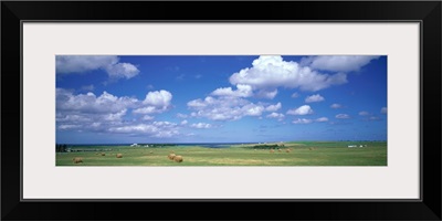 Clouds over Farms Prince Edward Island Canada