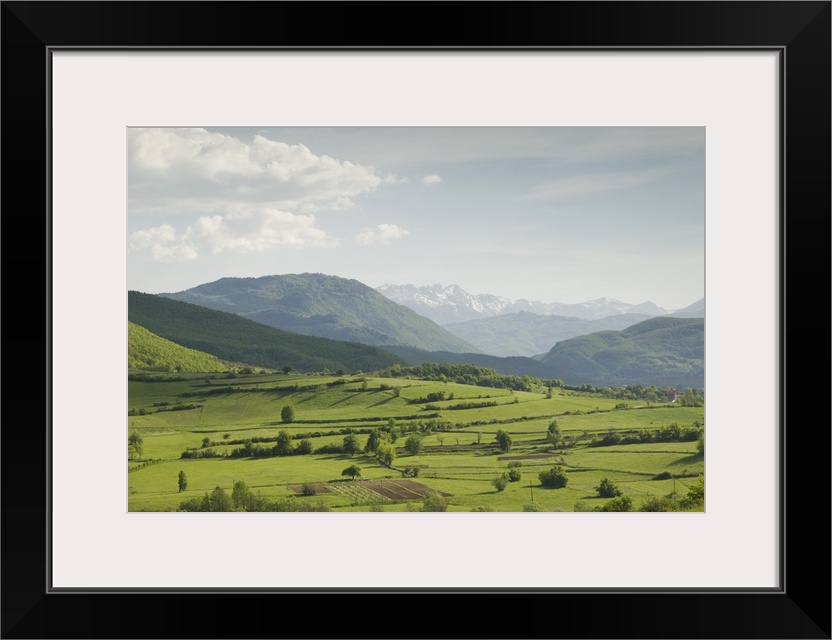 Clouds over mountains, Eastern Montenegro Mountains, Montenegro