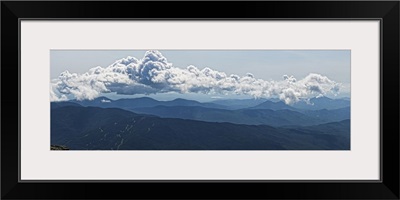 Clouds over mountains, Mt Washington, New Hampshire