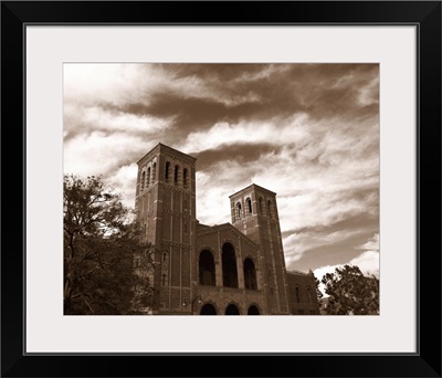 Clouds over the Royce Hall, UCLA, California