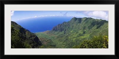 Clouds over the sea, Kauai, Hawaii