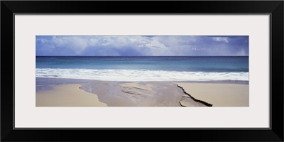 Clouds over the sea, Porthcurno, Cornwall, England