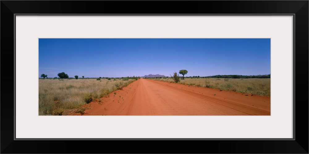 Desert Road and Mount Orga Australia