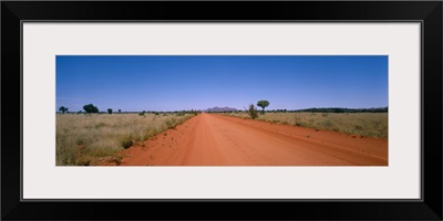 Desert Road and Mount Orga Australia