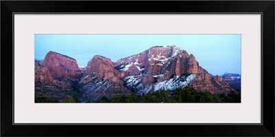 Dusk Kolob Canyon Zion National Park UT