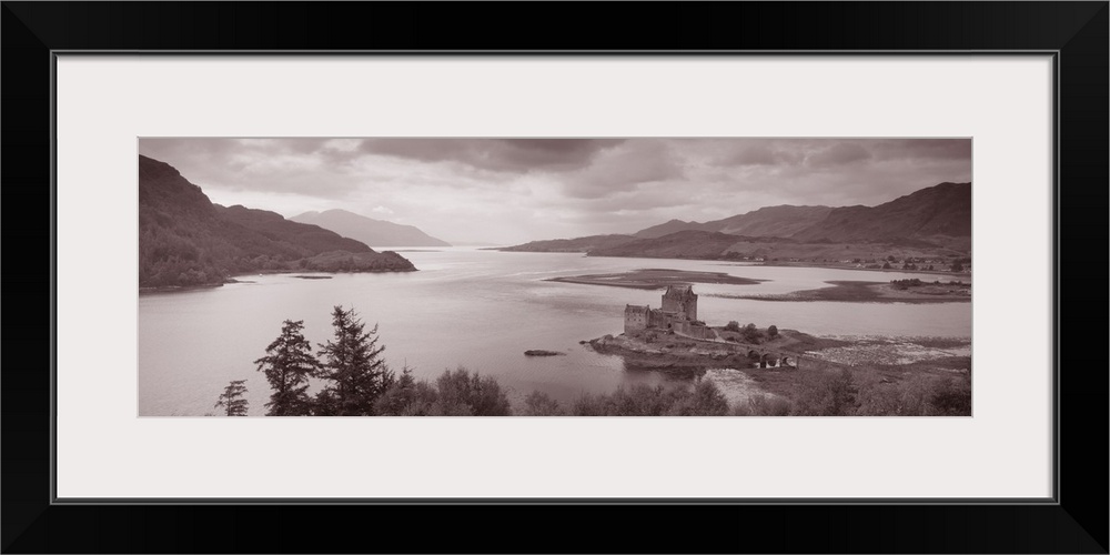 Eilean Donan Castle on Loch Alsh & Duich Scotland