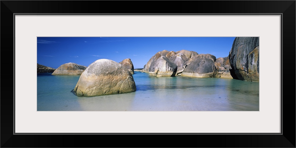 Rock formations on the coast, Elephant Rocks, William Bay National Park, Denmark, Western Australia, Australia