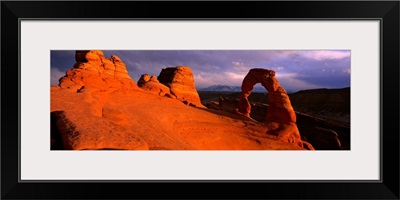 Evening Light at Delicate Arch Arches National Park Utah