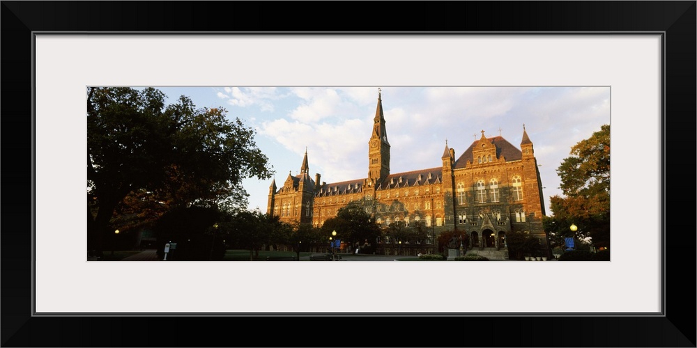 Facade of a building, Healy Hall, Georgetown University, Georgetown, Washington DC, USA