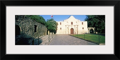 Facade of a building, The Alamo, San Antonio, Texas