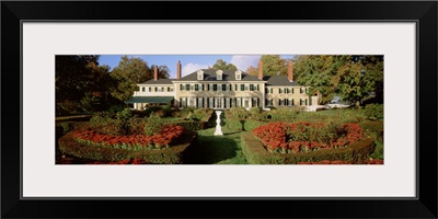 Facade of a house, Hildene Home of Robert Todd Lincoln, Manchester, Vermont