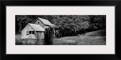 Facade of a mill, Malbry Mill, Blue Ridge Parkway, North Carolina