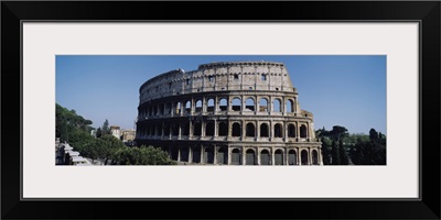 Facade of the Colosseum, Rome, Italy