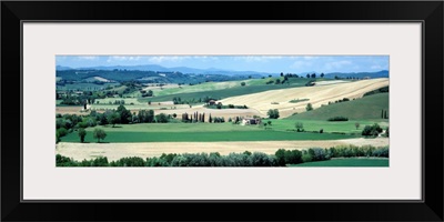 Farmland Tuscany Italy