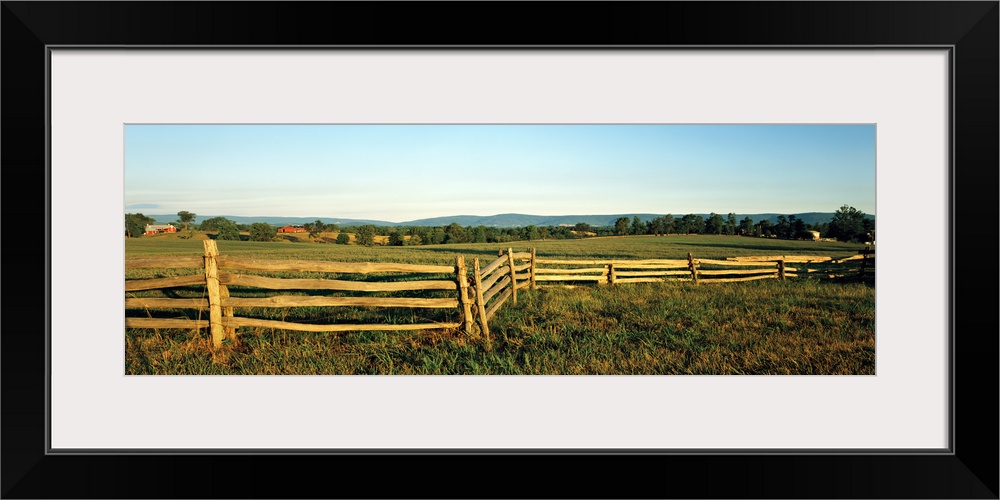 Fence in a farm Virginia