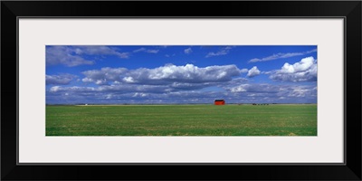 Field and Barn Saskatchewan Canada