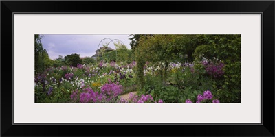 Flowers in a garden, Foundation Claude Monet, Giverny, France