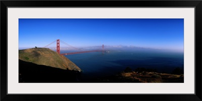 Golden Gate Bridge with Fog San Francisco California